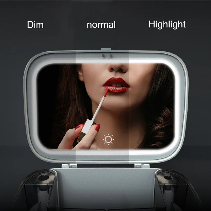 You Are Magnifique - Rangement cosmetique avec miroir et led