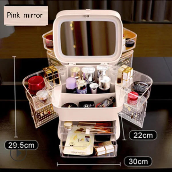 You Are Magnifique - Rangement cosmetique avec miroir et led