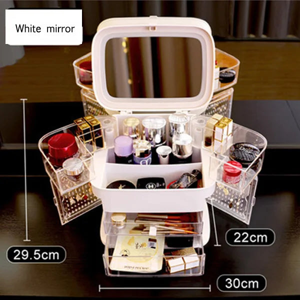 You Are Magnifique - Rangement cosmetique avec miroir et led